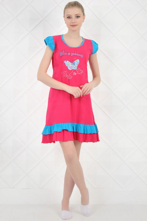 Арт. 608 Туника 42-50 (5 шт) Цвет:ассорти - Калинка фото 2