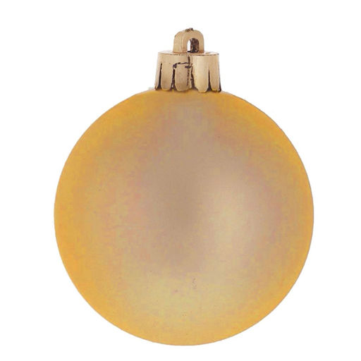 Набор из 4шт Украшение новогоднее Шар "Золотой квартет", D8 см