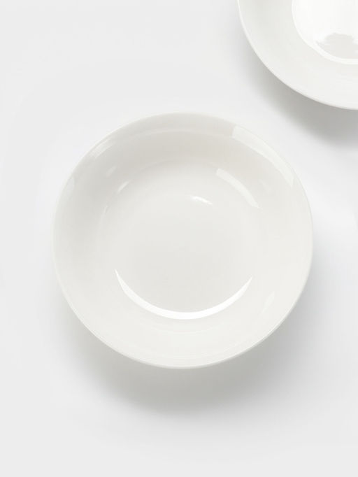 Тарелки глубокие WY Venecia, набор 2 шт., 580 мл, фарфор, белые