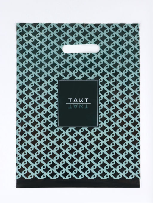 Цена за 50 шт. Пакет «Такт» полиэтиленовый с вырубной ручкой, 30×40 см, 30 мкм