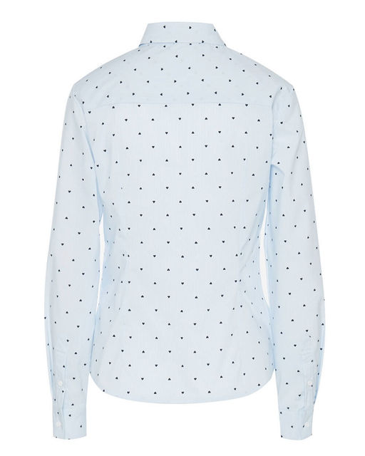 Блузка-рубашка с контрастным принтом - Incity фото 4