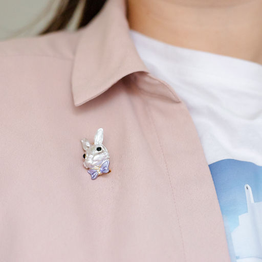 Брошь Арт. 3V-3412-Y - MyGemma фото 4