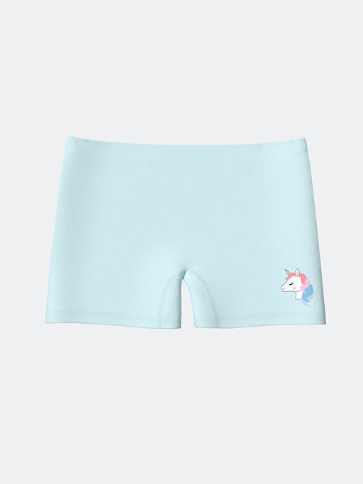 Bask?l? K?z ?ocuk Boxer