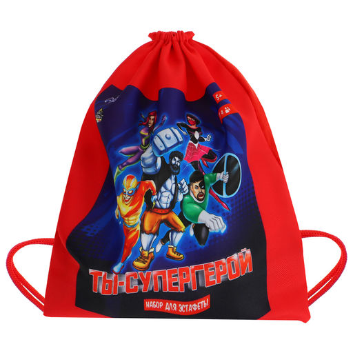 Набор для эстафеты Ты супергерой!, от 4 игроков, 5+ - Лас играс kids фото 2