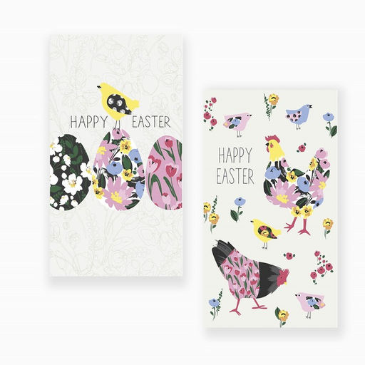 Набор кух. полотенец Доляна Happy easter 2 шт, 28х46 см, рогожка, 100% хл, 160г/м2  фото 10