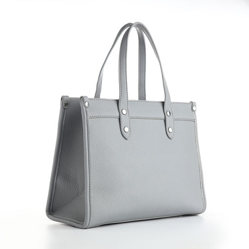 Сумка женская тоут TEXTURA на молнии, с кошельком, 30×10×24 см, серый