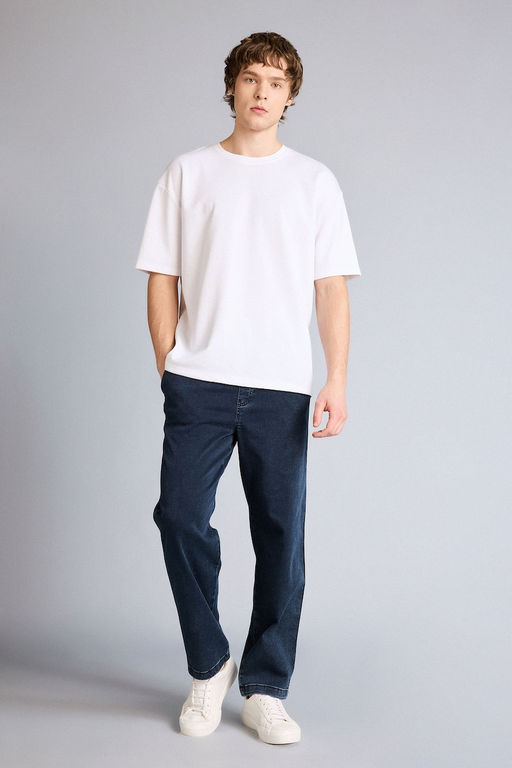 Yumu_ak Dokulu Wide Leg Jean Pantolon - Defacto фото 2