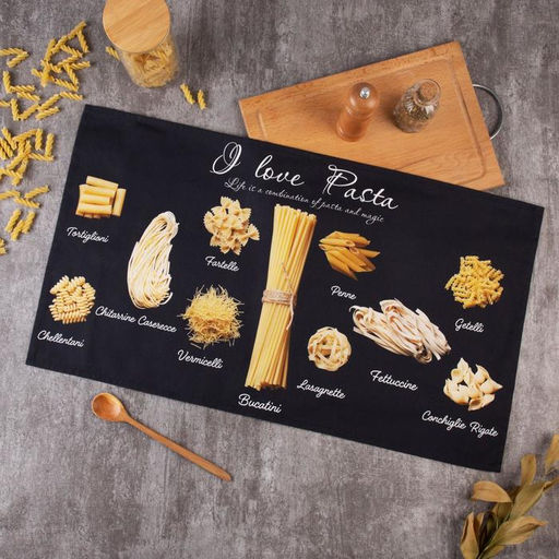 Цена за 2 шт. Полотенце "Этель" Pasta 40х73 см, 100% хлопок, саржа 190 г/м²