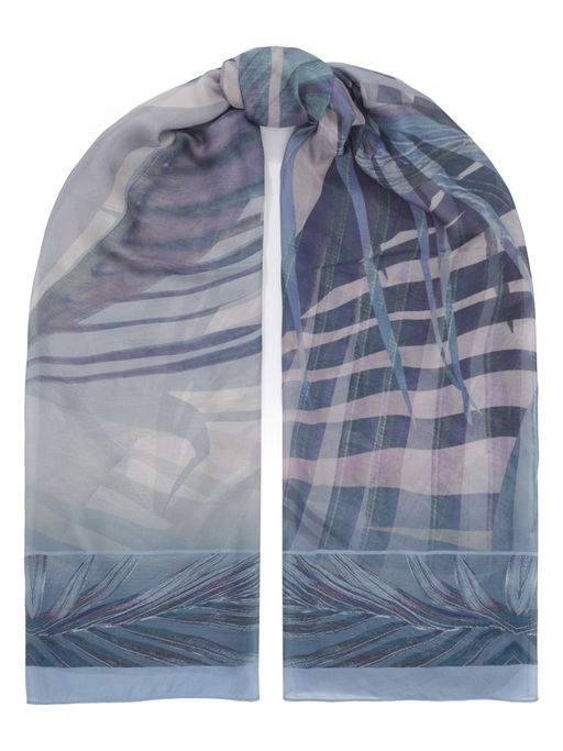 Палантин жен. шелк 110х180 SS02-8151-12 - Eleganzza фото 6