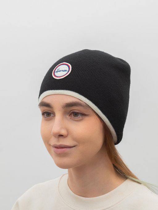 Шапка HERMAN арт. EDMOND 026 (черный)