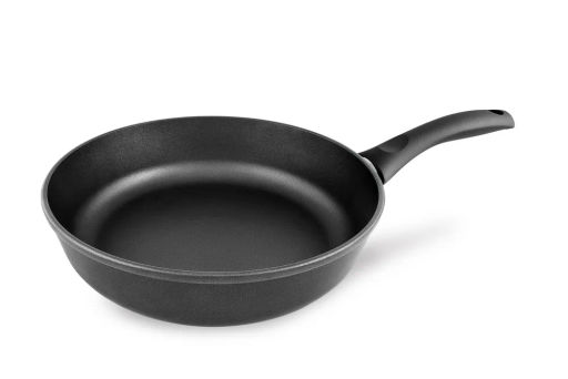 Сковорода Neva Black литая антипригарная несъемная ручка, 28 см - Нева металл посуда фото 4