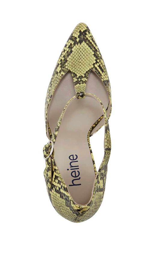 Туфли, желто-черные - Heine фото 4