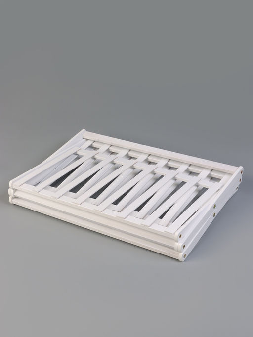 Подставка для цветов Greengo, 3 полки, 50×25×46 см, напольная, бамбук, белая