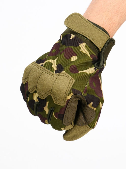 Перчатки тактические мужские Storm tactic размер - L, мультикам