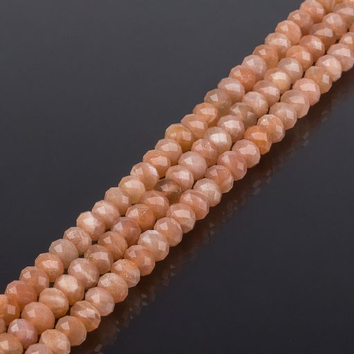 Бусины для украшений из Лунного камня огранка