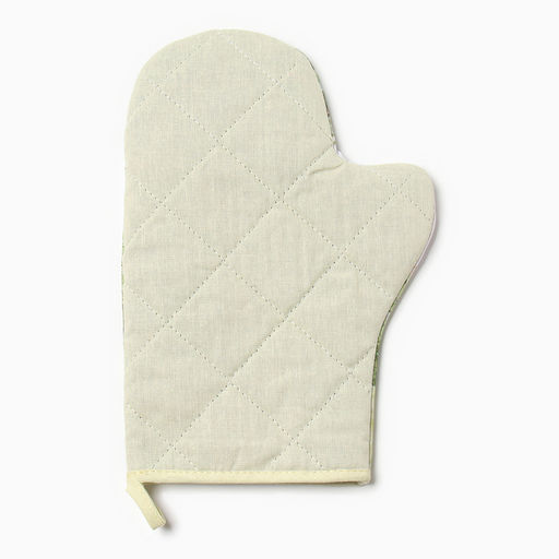 Набор кух. Доляна Зверьки: варежка 20х28 см, прихватка 17х17 см, 35% хл, 65% пэ  фото 10