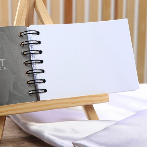 Скетчбук А6, 60 листов 190 г/м2 Серый - Artlavka фото 4