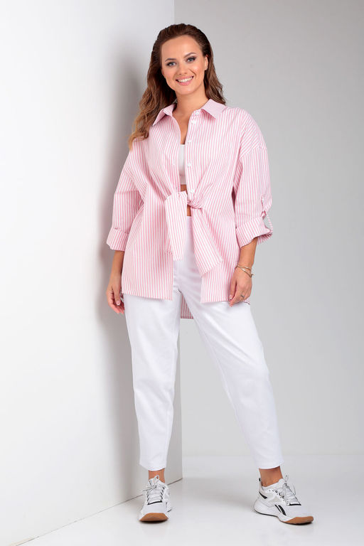 Костюм Liona Style 898 розовая полоска