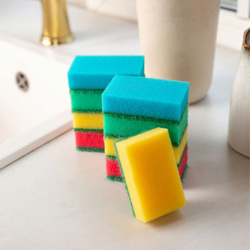 Набор губок для посуды 10 шт. Professional арт. 370010, 409010, 409015, 409016 Paclan