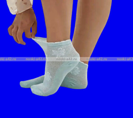 Цена за 10 пар. Товары России (Линия здоровья) носки женские со слабой резинкой крашеный лен арт. ЖЛ-14 (Ж-10, ЖРН-05) ассорти