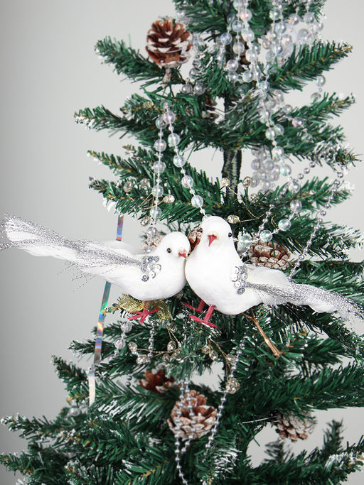 Новогоднее украшение Птица счастья 15 см / SH0938 /уп 2/600/121867 - Галеонтрейд фото 2