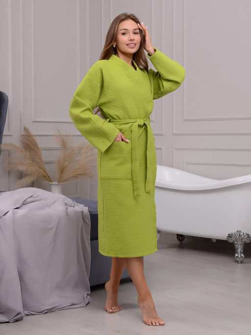 ХАЛАТ УДЛИНЕННЫЙ КИМОНО ВДК-ФИС-335 - Ашматекс фото 2