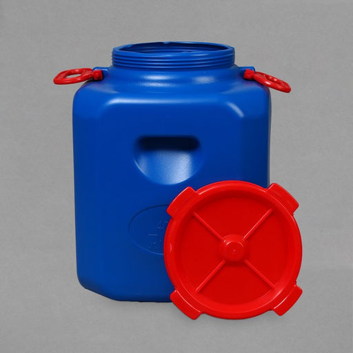 Фляга - бочка пищевая, 40 л, горловина 19.5 см, пластиковая, синяя - Simaland фото 2