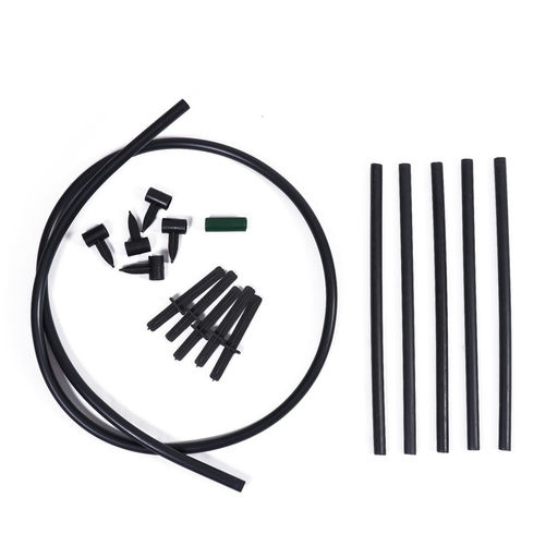 Кустодержатель, d=80 см, h=50 см, ножка d=2 см, пластик, чёрный, Смородина + - Simaland фото 6