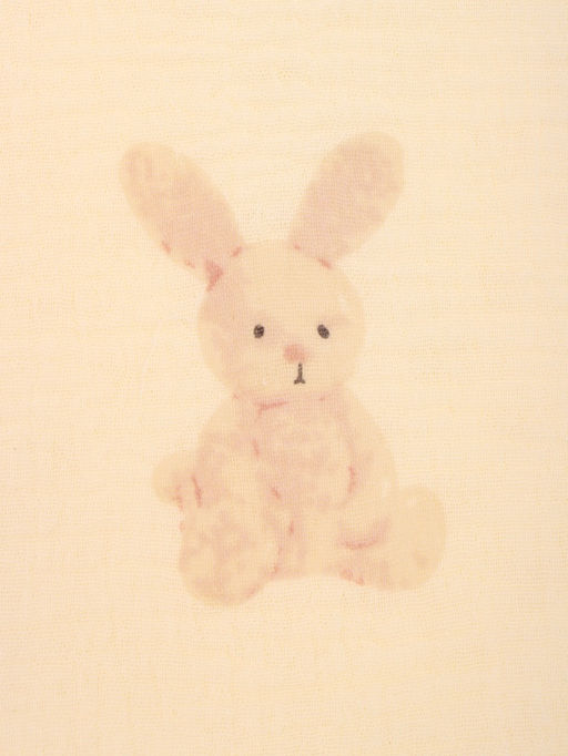 Плед «Этель. Зайчонок», 100×100 см, муслин двухслойный