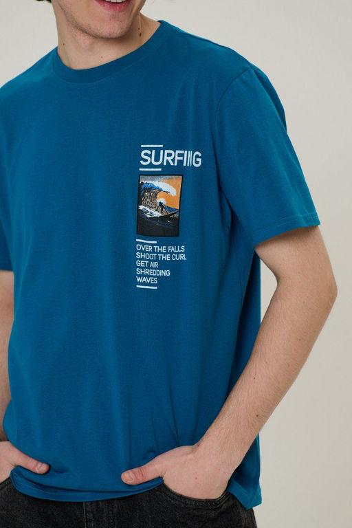 футболка мужская 2853-21 - Mix-mode фото 4