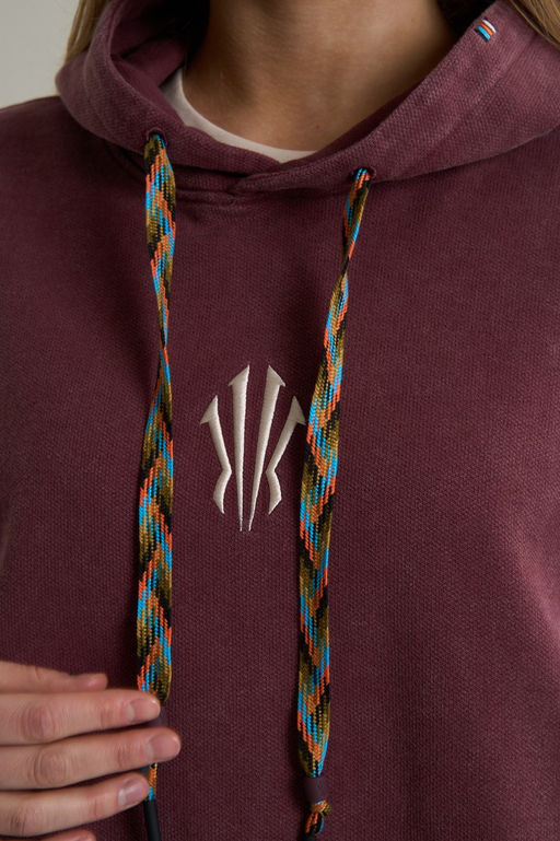 Худи Бордовый KAI Sweat Hoodie - Anta фото 10