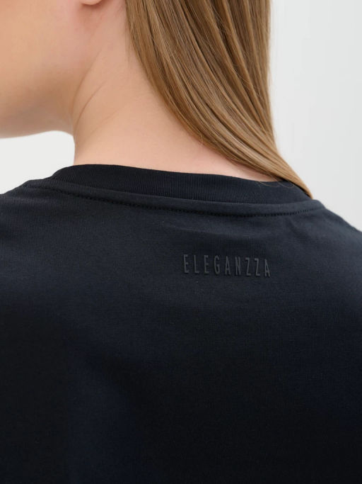 Футболка женская 12421-42014 black - Eleganzza фото 9