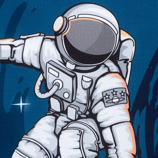 Полотенце Этель Space surfer, 70х140 см, 100% хлопок 160гр/м2  фото 2