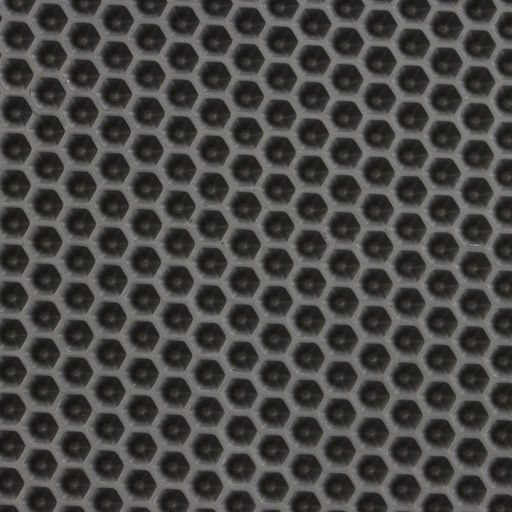 Коврик eva универсальный Grand Caratt, Соты 46 х 66 см, серый