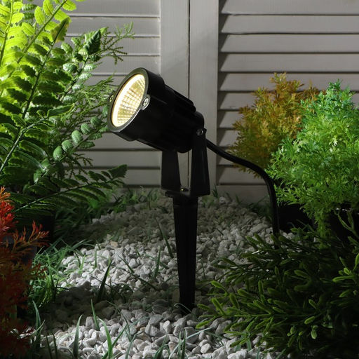 Светильник светодиодный грунтовый, 7 Вт, 630 лм, IP65, 3000К, 220 В - Simaland фото 2