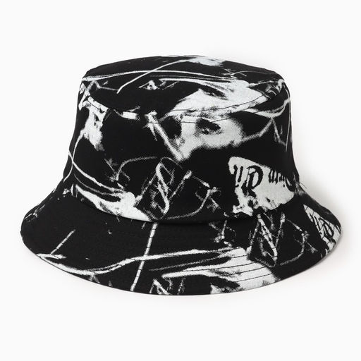 Панама детская MINAKU «Тай-Дай», чёрный/белый, размер 54