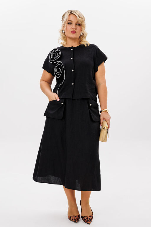 Костюм LM К 5021 черный - Elpaiz фото 7