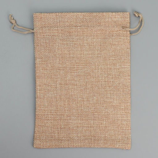 Цена за 5 шт. Мешочек новогодний подарочный с термонаклейкой Друзья, 13?18 см  1.5 см