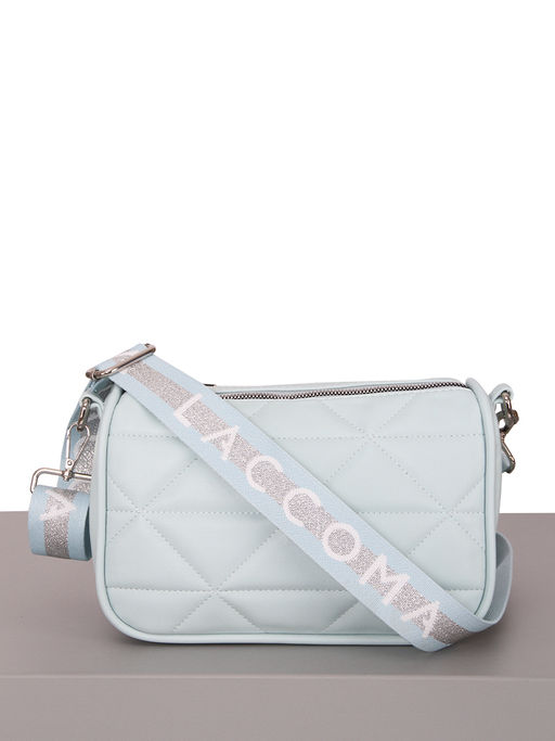 LACCOMA ремень 1000-3,8-голубой полиэстр  фото 4