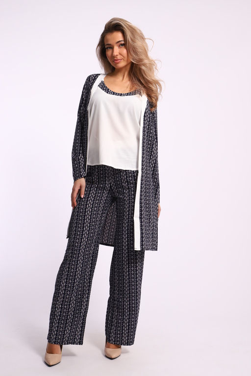 Женский домашний костюм с брюками 31909