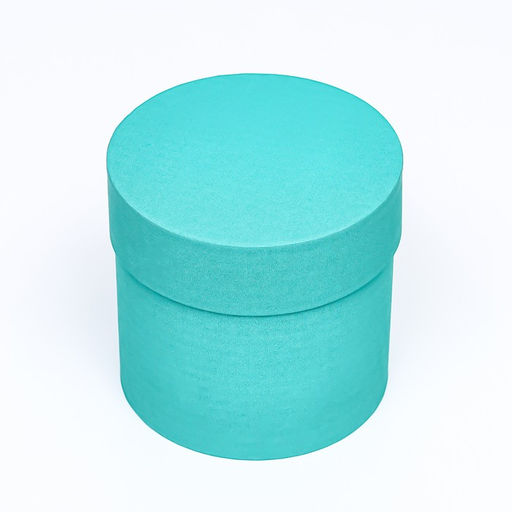 Шляпная коробка изумрудная, 13 х 13 х 13 см - UPAK LAND фото 2