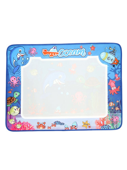 Коврик для рисования водой "Океан" 2 маркера