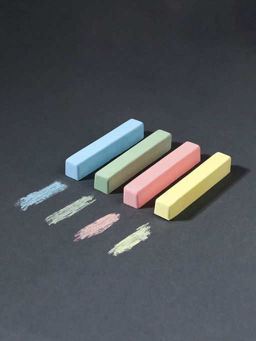 Цена за 8 шт. Мелки цветные школьные, 4 шт., Коты аристократы, прямоугольные - Disney фото 7