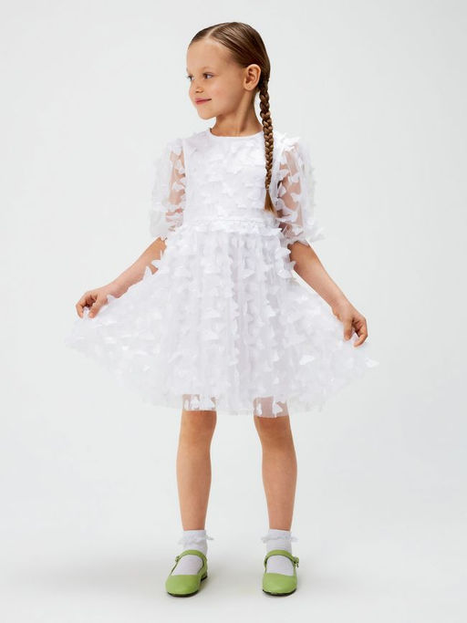 ACOOLA / Платье детское для девочек Kirishi белый  фото 2