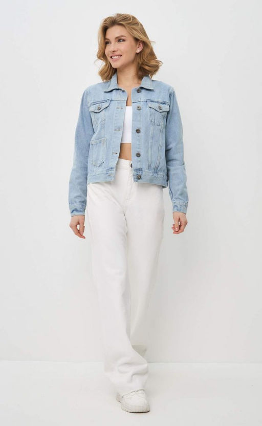 Куртка джинс P312-1230 l.blue - Primm фото 9