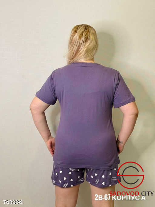 Женская пижама футболка и шорты - Bruno фото 2