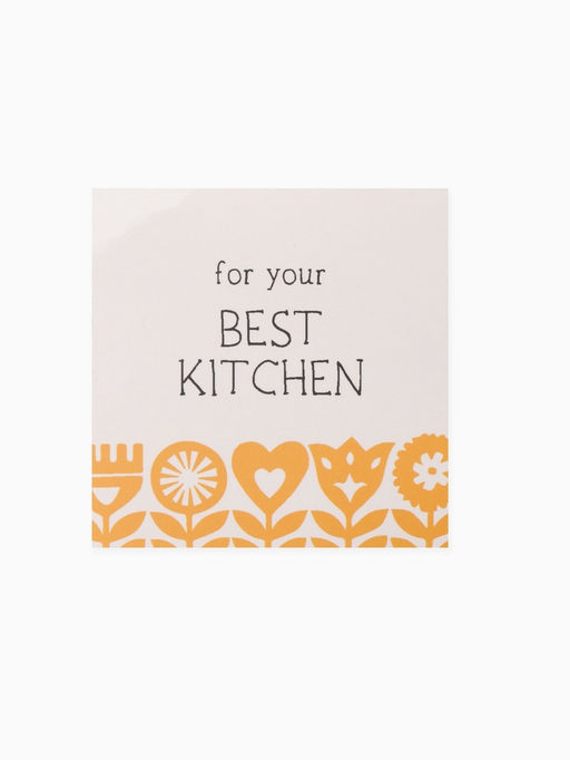 Кухонный набор Этель Best kitchen: полотенце, варежка-прихватка, лопатка, венчик, губка