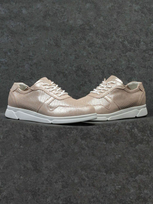05-FEE01-2P BEIGE Кроссовки (нубук) - Фабричный китай фото 30