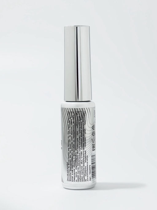 Гель для дизайна ногтей, с блёстками, LED/UV, 8 мл, цвет серебристый