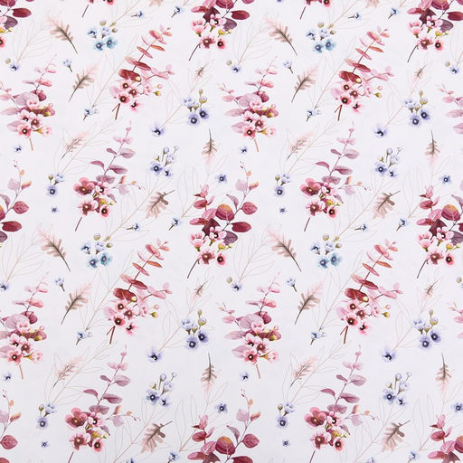 Бумага упаковочная глянцевая Акварельные цветы, 1 лист, 70 100 см - UPAK LAND фото 6